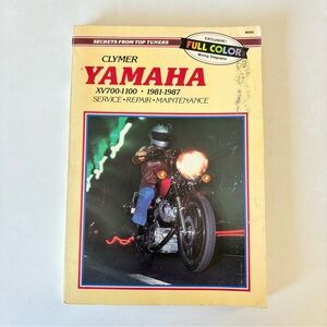 Clymer 1981-1990 Yamaha XV 700 750 920 1000 1100 Service Repair Shop Manual M395